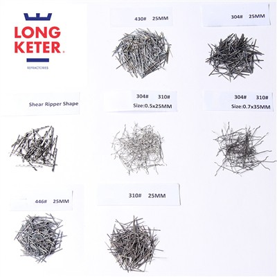 O'tga chidamli zanglamaydigan po'latdan yasalgan tolali mahsulotlar ishlatila...